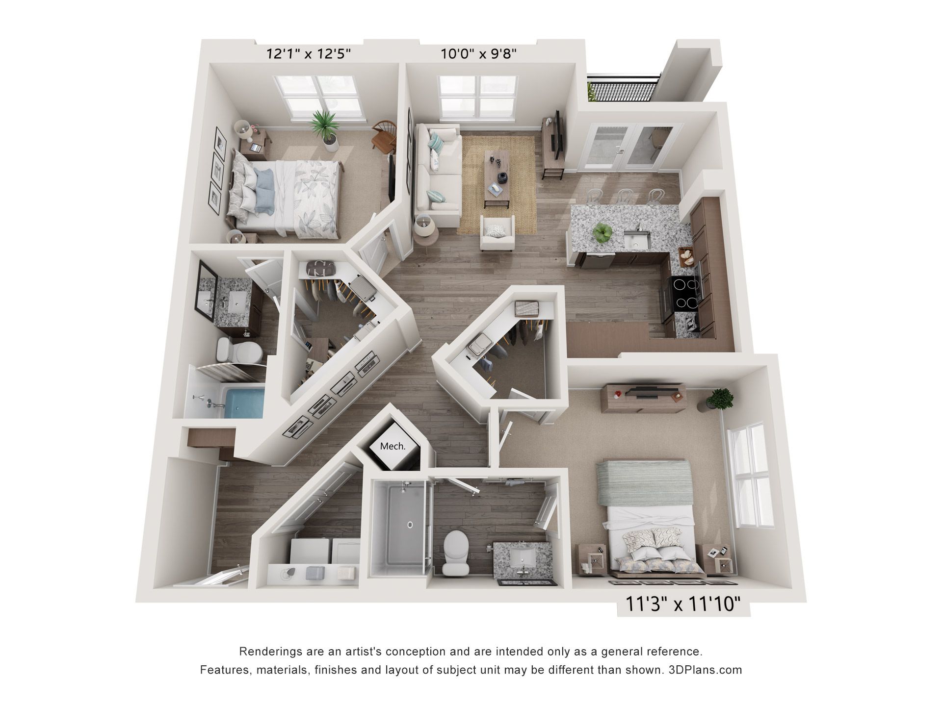 Williamsburg Apartment: 5220 Center Street