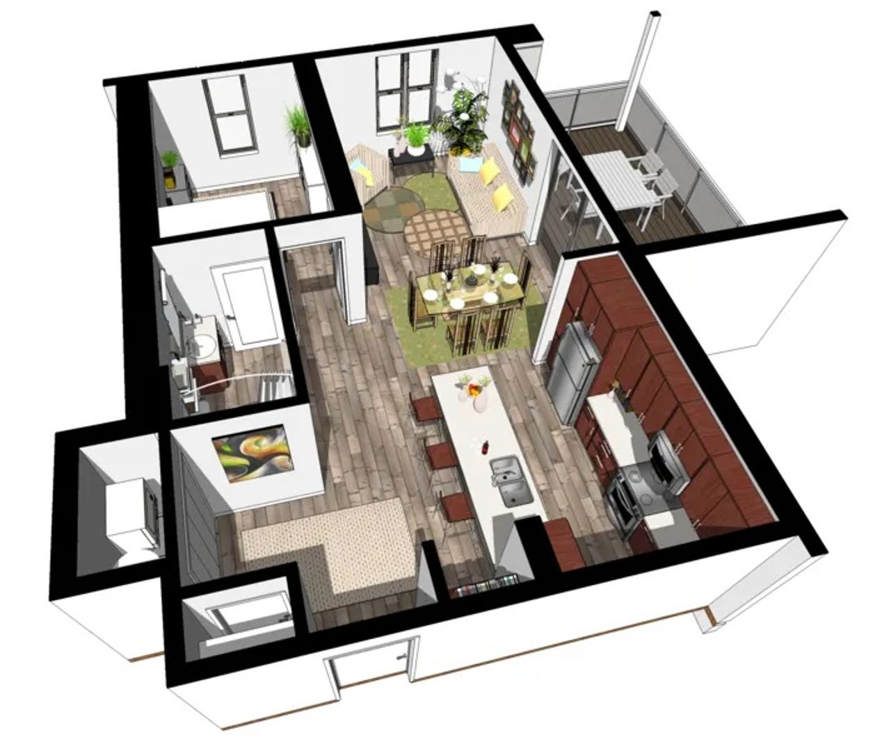Colorado Springs Apartment: 412 S. Nevada Ave