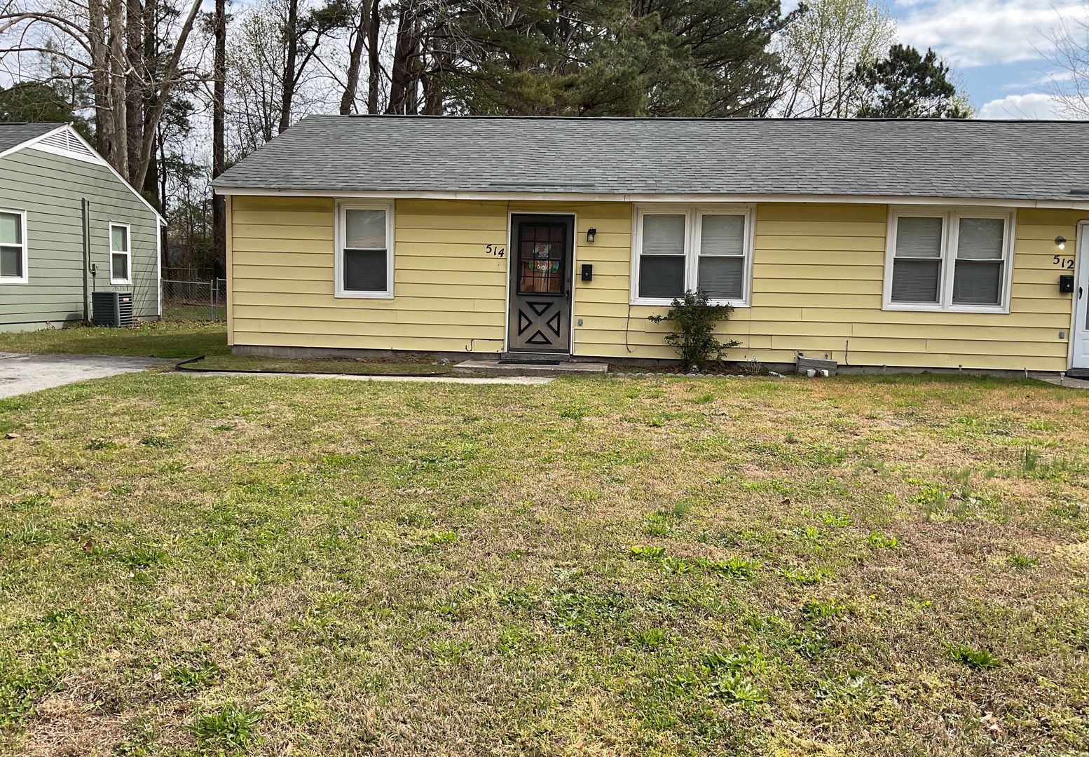 Nice two bedroom one bath duplex that is centrally located. Just minutes to area bases, beaches, shopping and restaurants. Neutral tones throughout make it easy to move right in without your personal belongings clashing with the home.