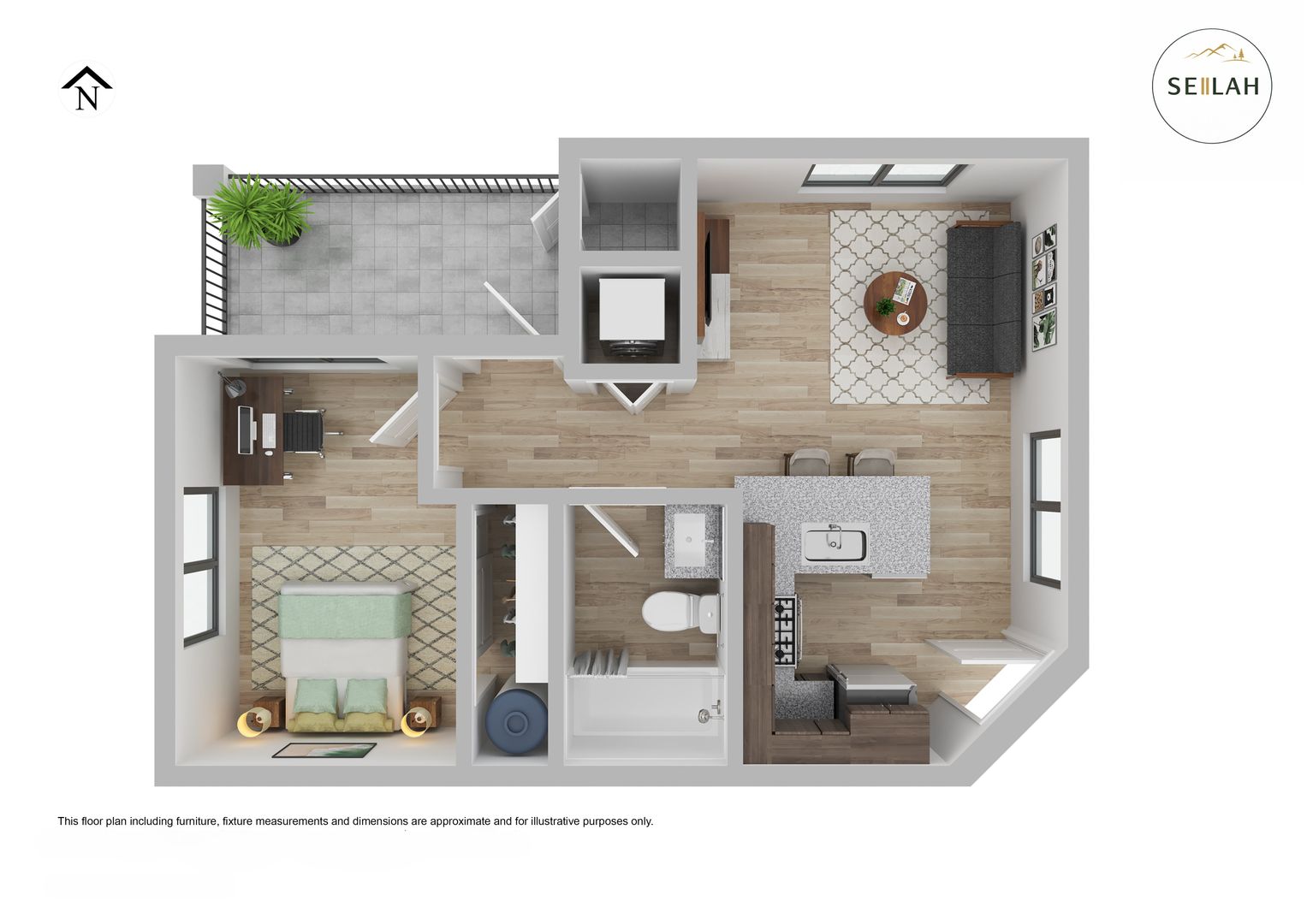 Tacoma Apartment: 3579 S G Street