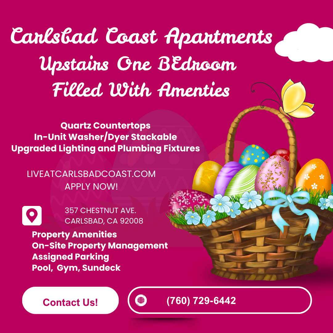 Carlsbad Apartment: 357 Chestnut Ave.