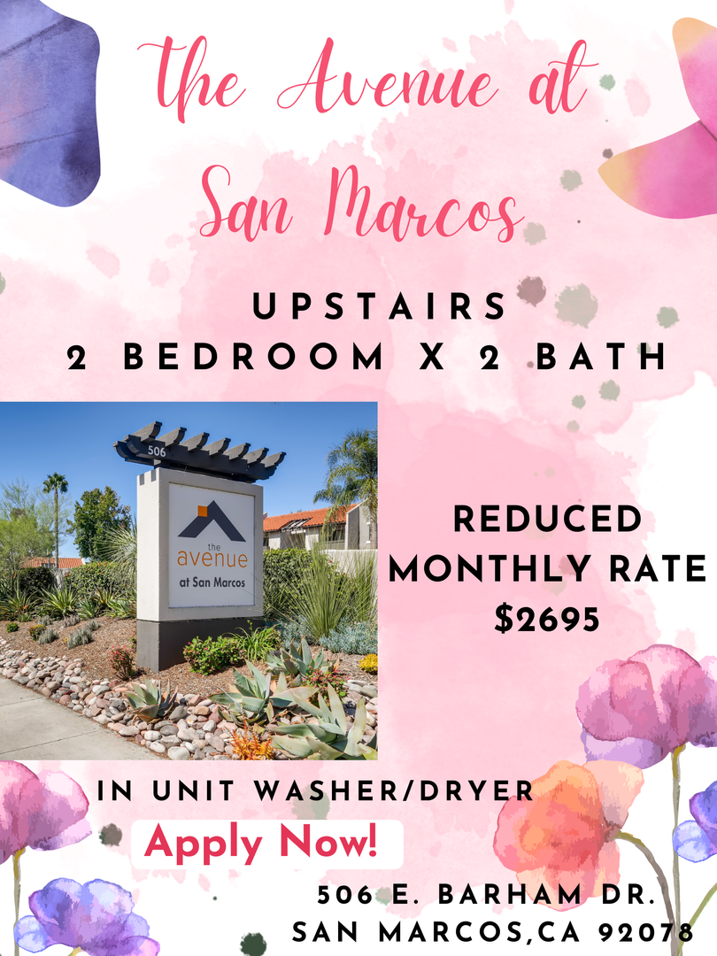 San Marcos Apartment: 506 E. Barham Dr.