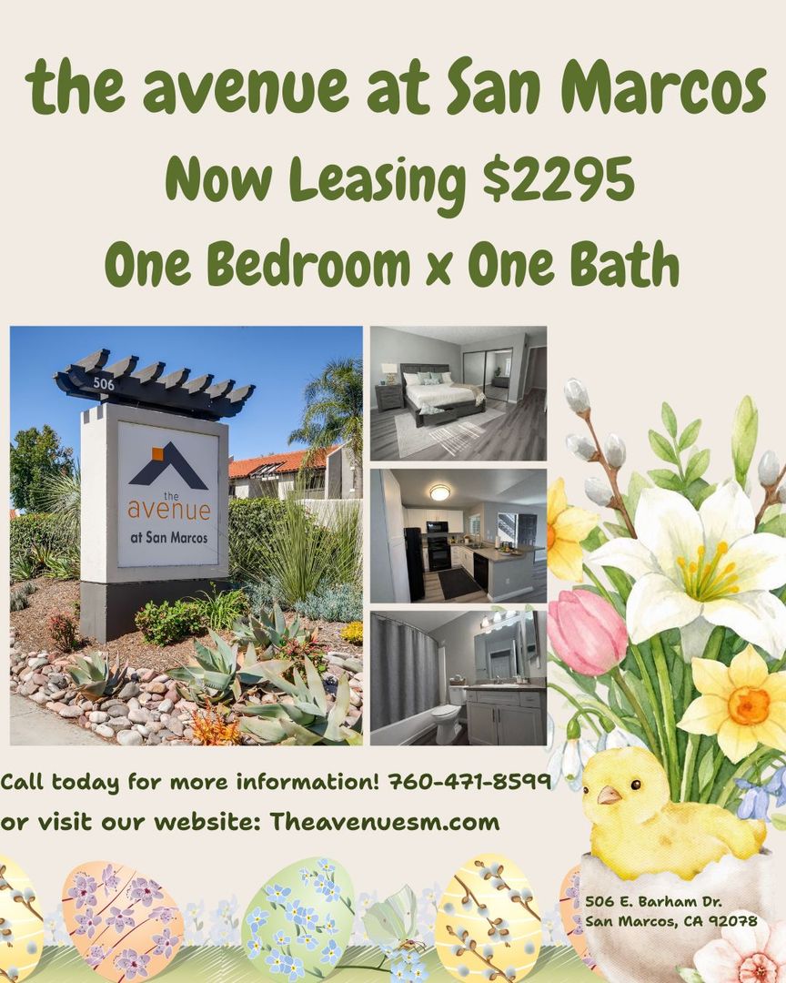 San Marcos Apartment: 506 E. Barham Dr.