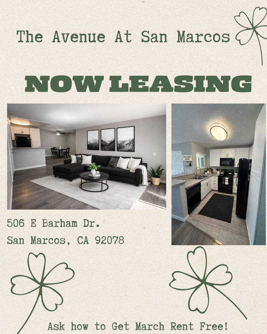 San Marcos Apartment: 506 E. Barham Dr.