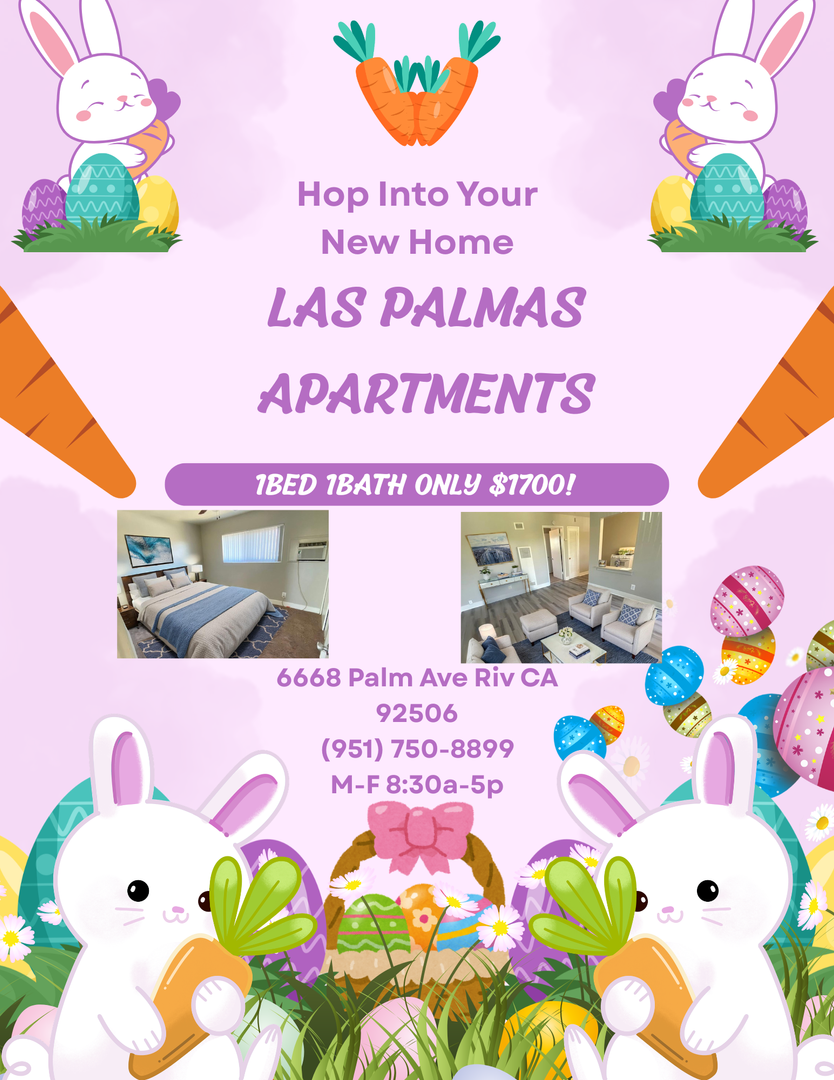 Riverside Apartment: 6668 Palm Ave