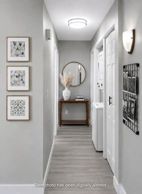 In-Unit Washer/Dryer Stackable Included, Off Street Parking In Gated Parking Lot – photo 1