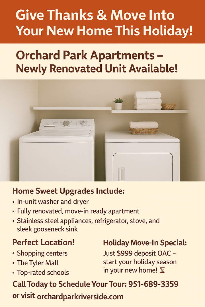 Riverside Apartment: ATTN: Leasing Office