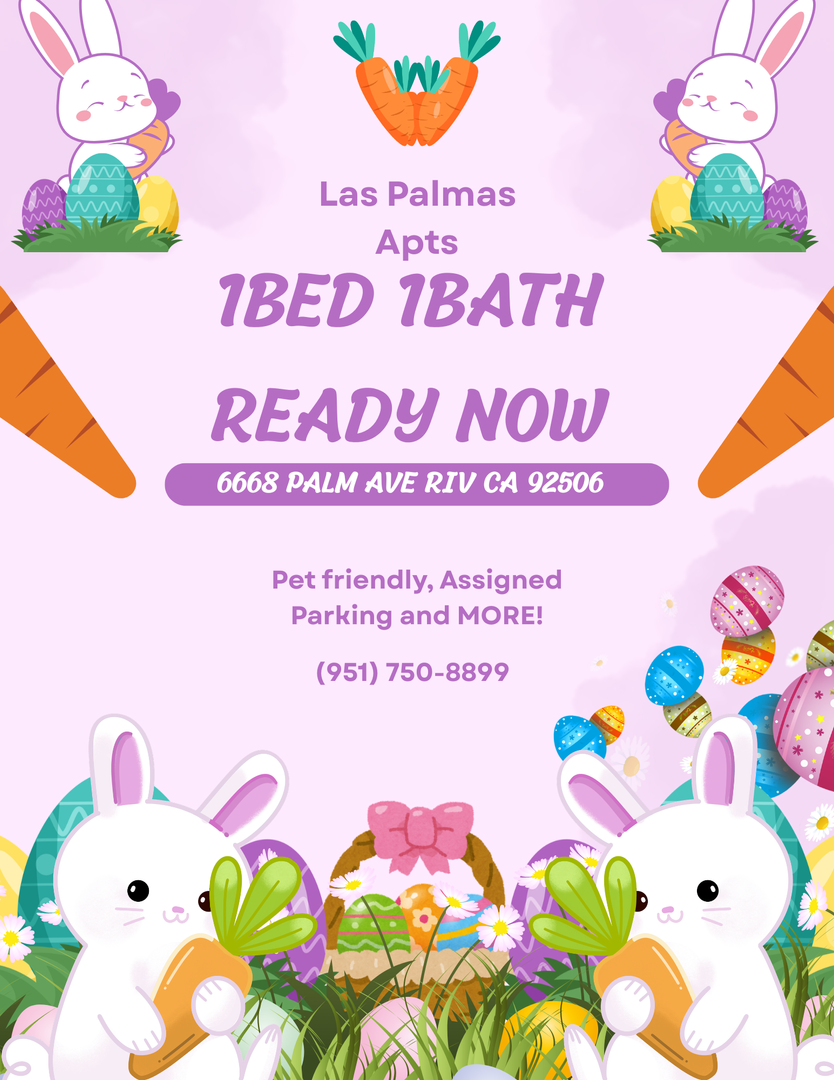 Riverside Apartment: 6668 Palm Ave