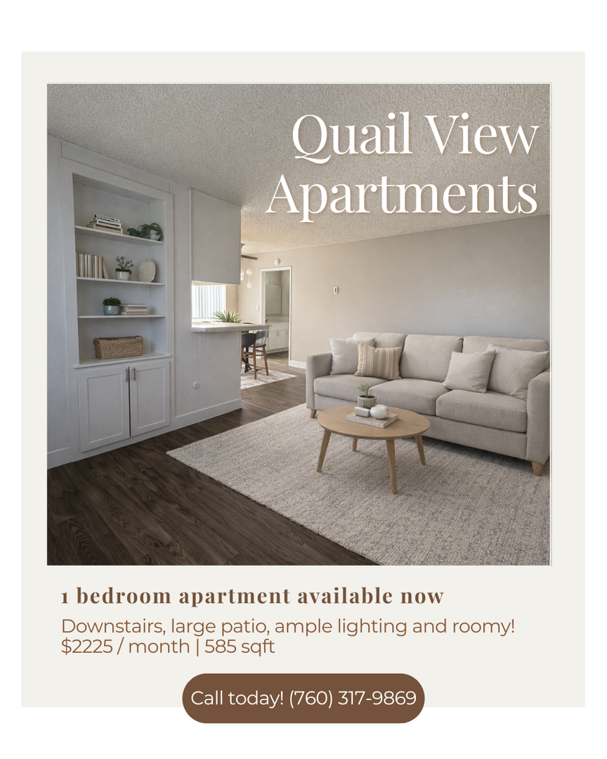 Escondido Apartment: 1960 E. Grand Ave.