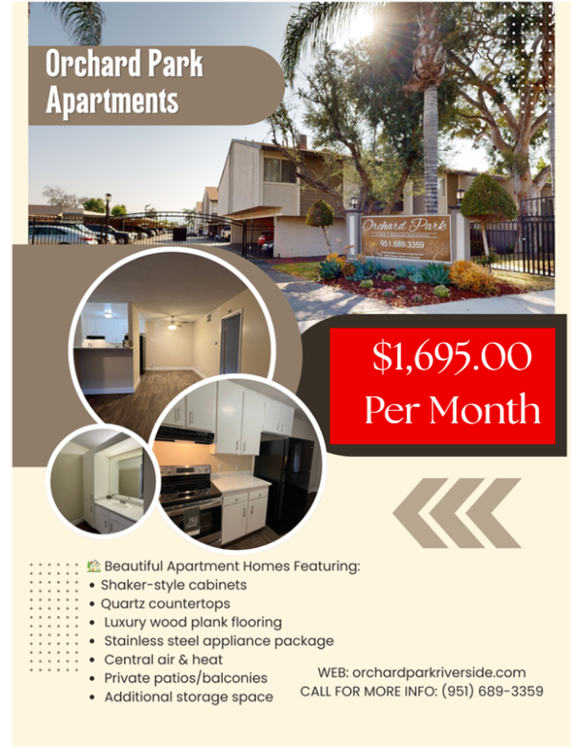 Riverside Apartment: ATTN: Leasing Office