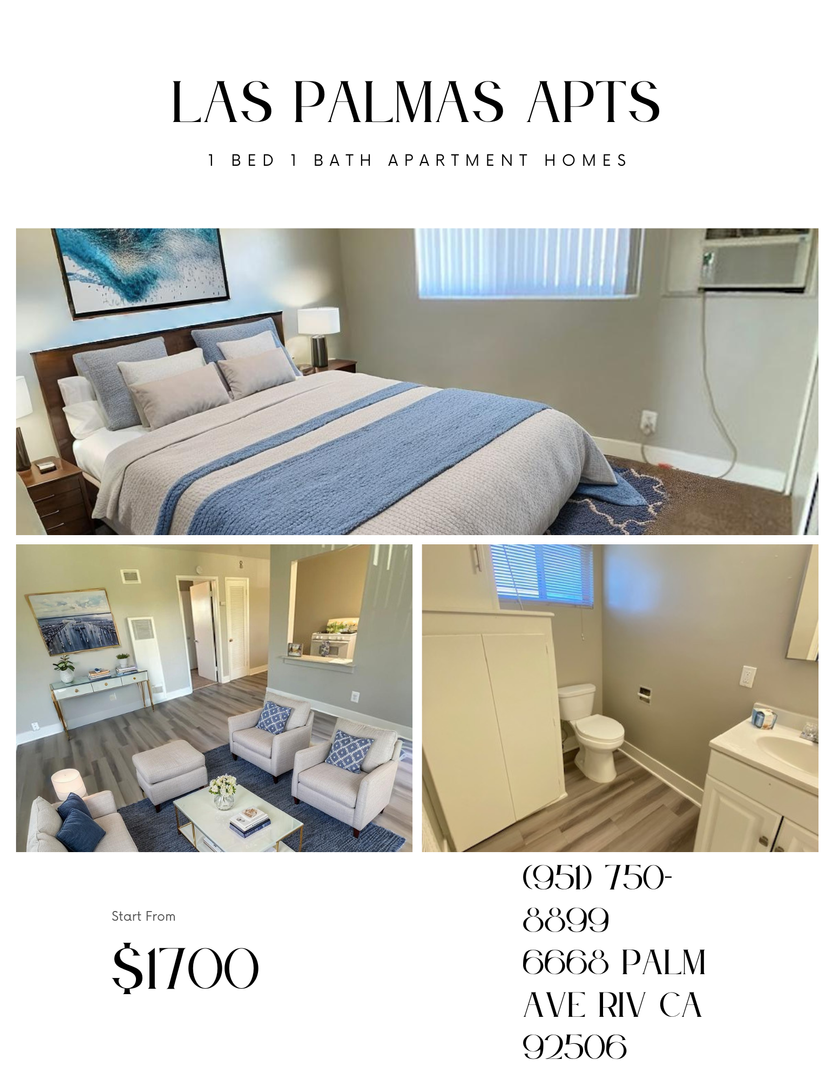 Riverside Apartment: 6668 Palm Ave