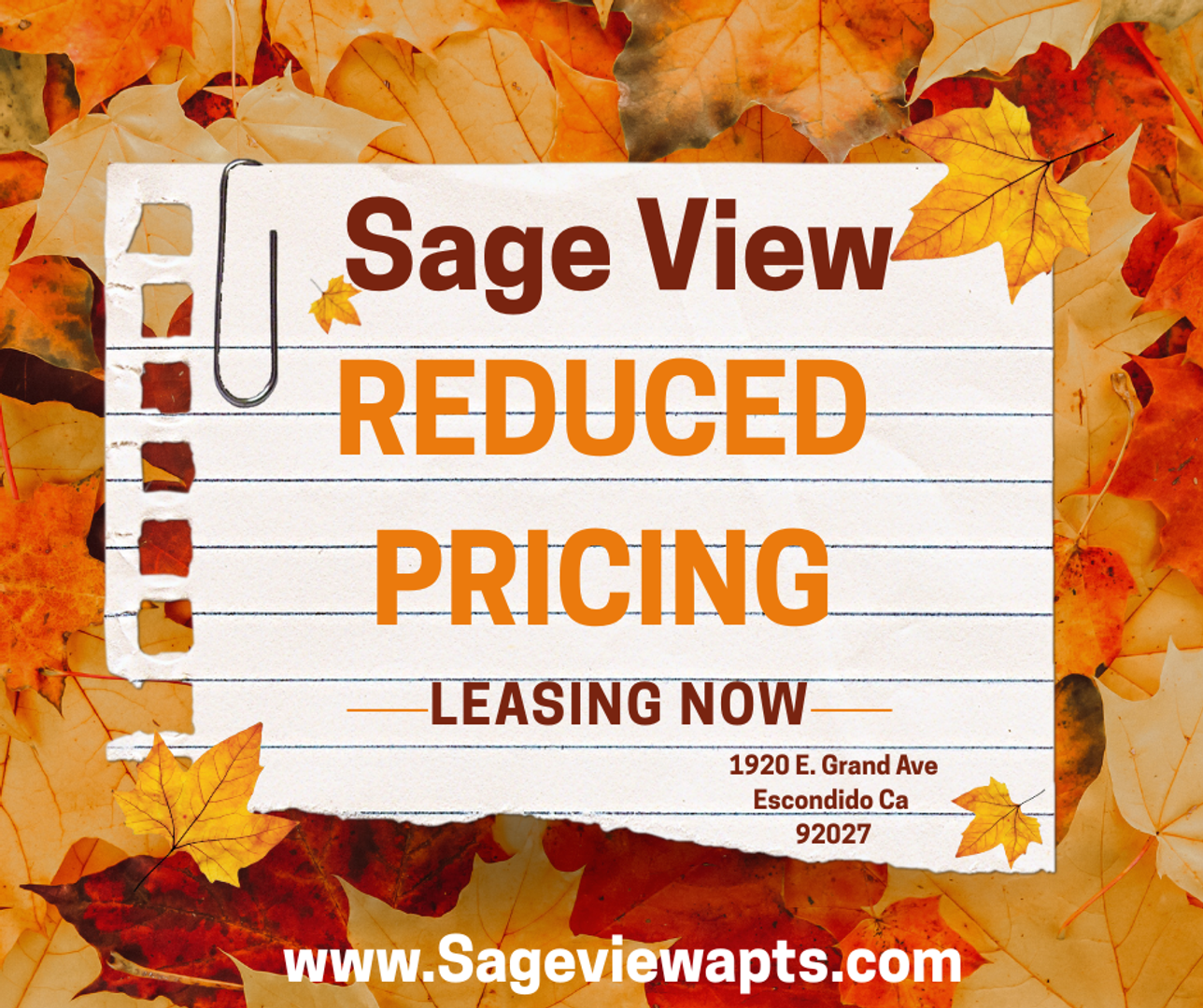 Escondido Apartment: 1920 E. Grand Ave.