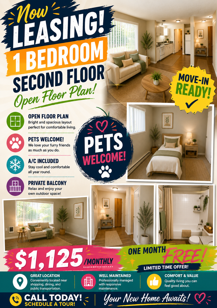 Portland Apartment: 12540 SE Powell Blvd.