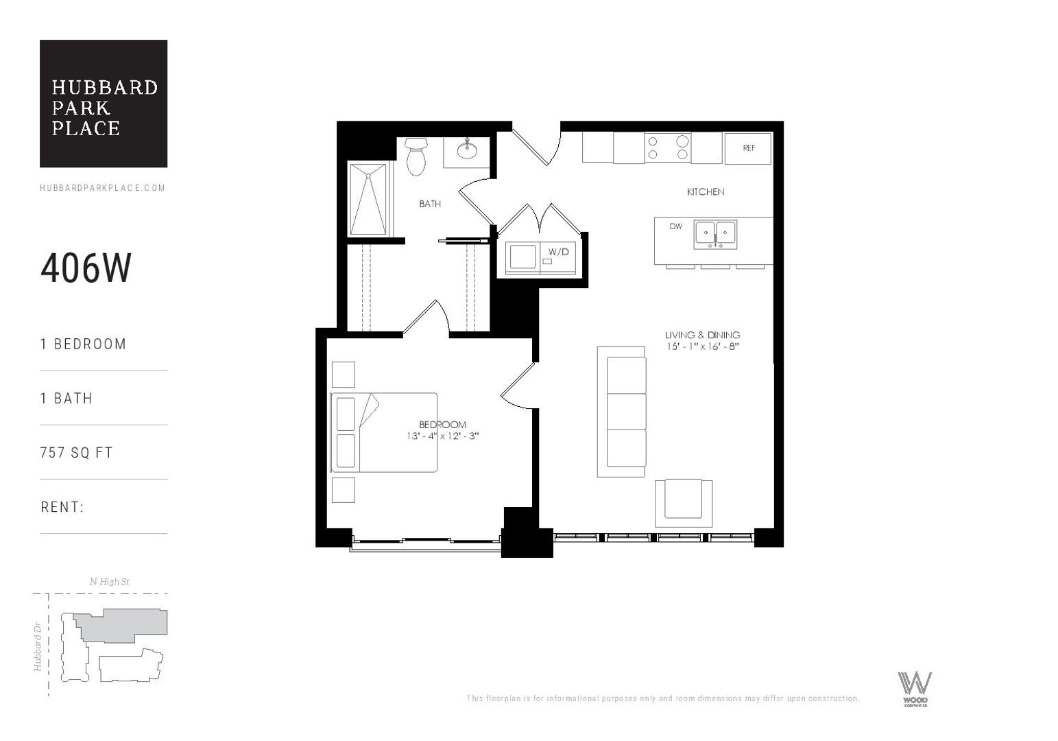 Columbus Apartment: 797 N Wall St