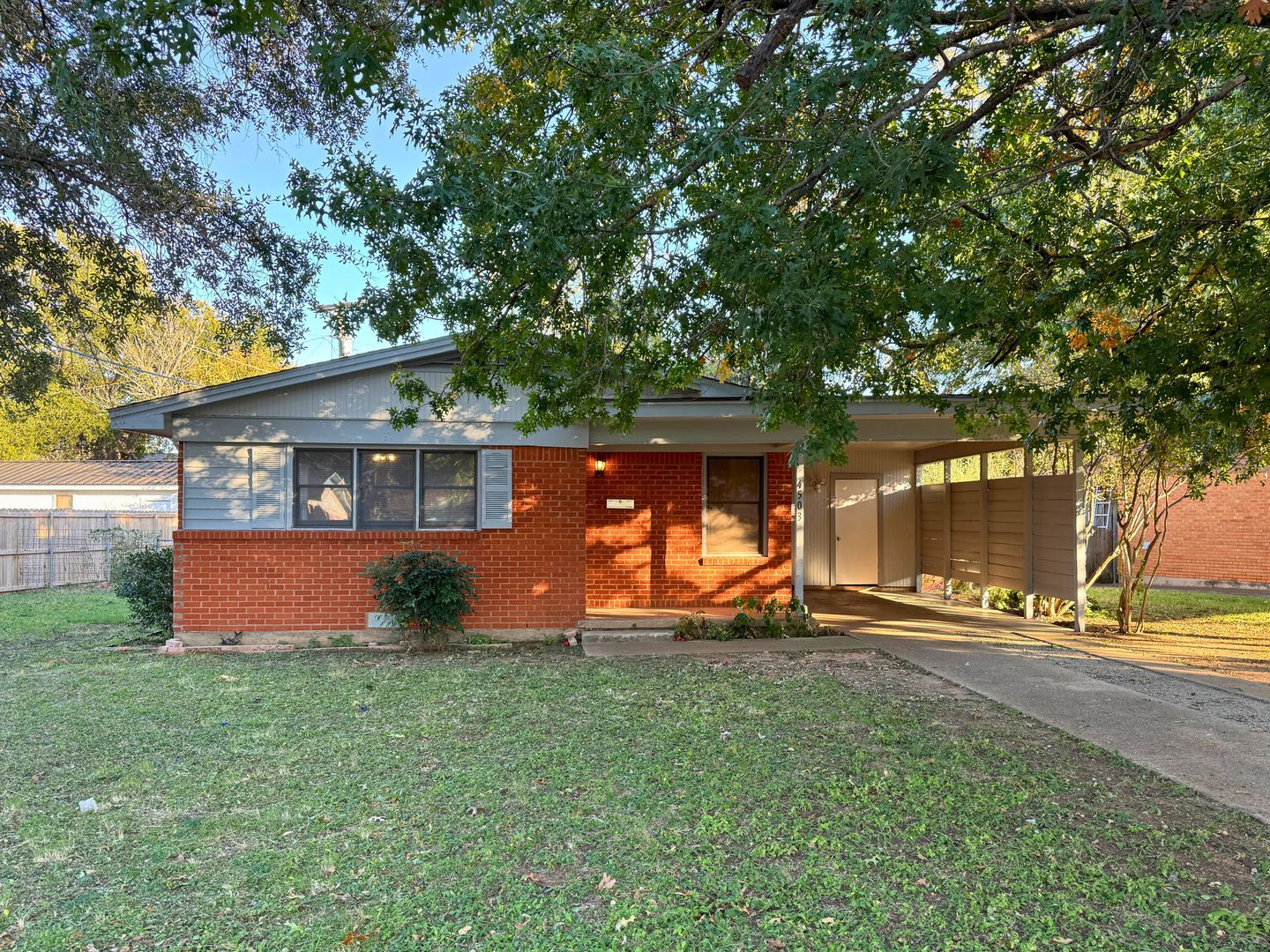Wichita Falls House: 4503 McCrory Avenue