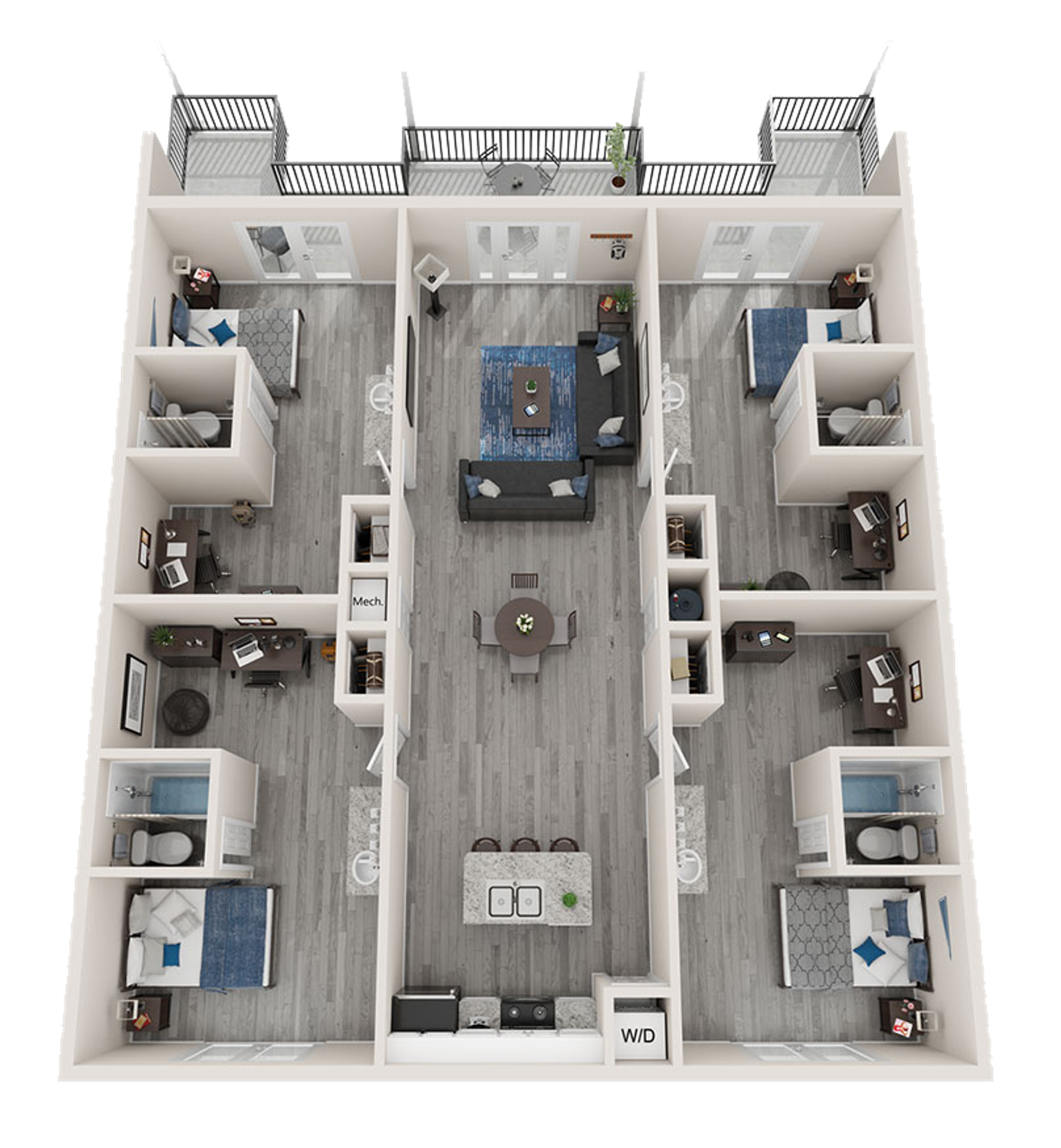 Tallahassee Apartment: 400 Putnam Drive