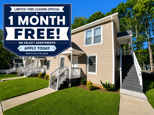 Cozy, Renovated 2 Bed 1 Bath Apartment in Wake Forest! $500 off Move in Month!! – photo 1