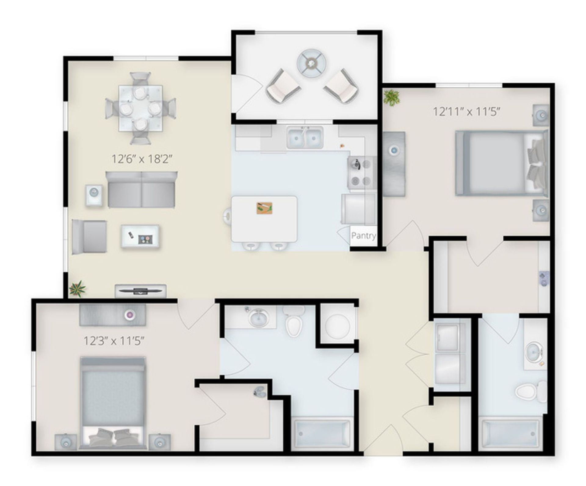 Raleigh Apartment: 1401 Stovall Dr Unit TBD