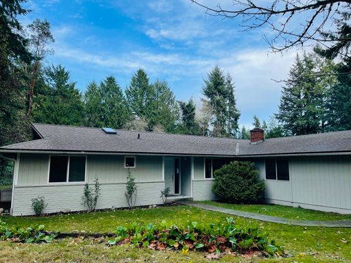 Bainbridge Island - Rolling Bay neighborhood. Lovely One story mid century charmer now available
