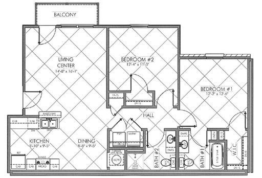 Two bedroom- 2nd or 3rd floor – photo 1