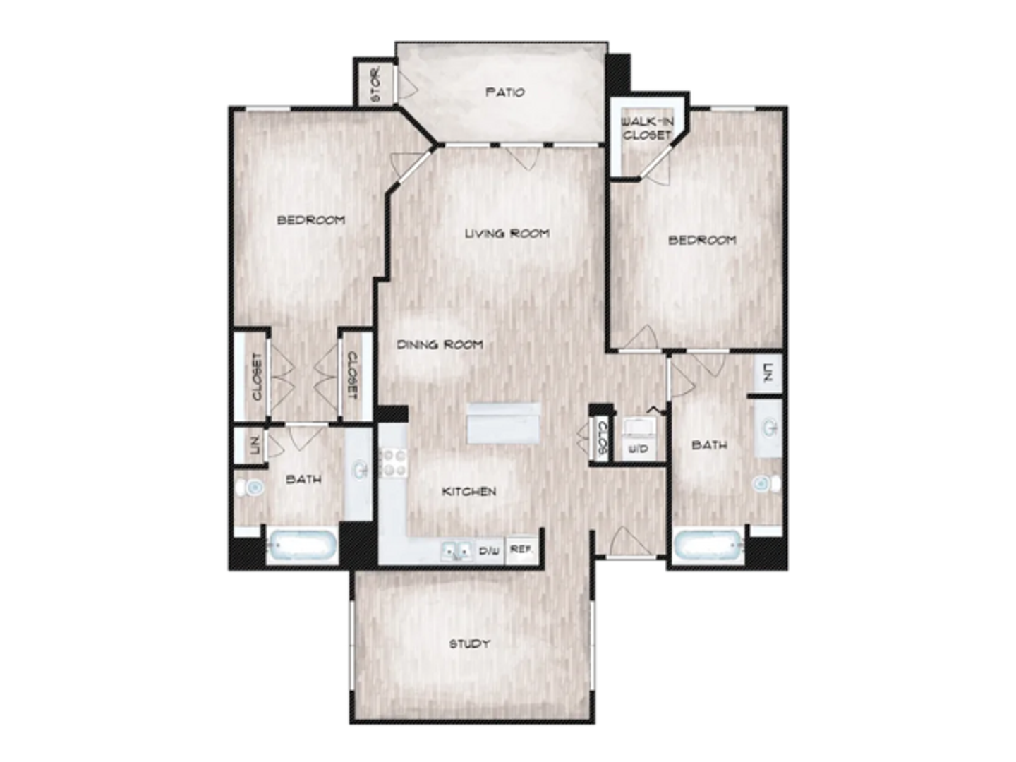 Fresno Apartment: 1161 E Shepherd Ave