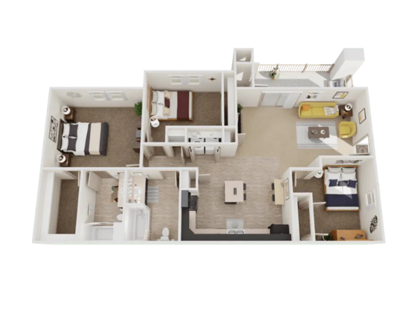 Hanford Apartment: 545 Centennial Drive