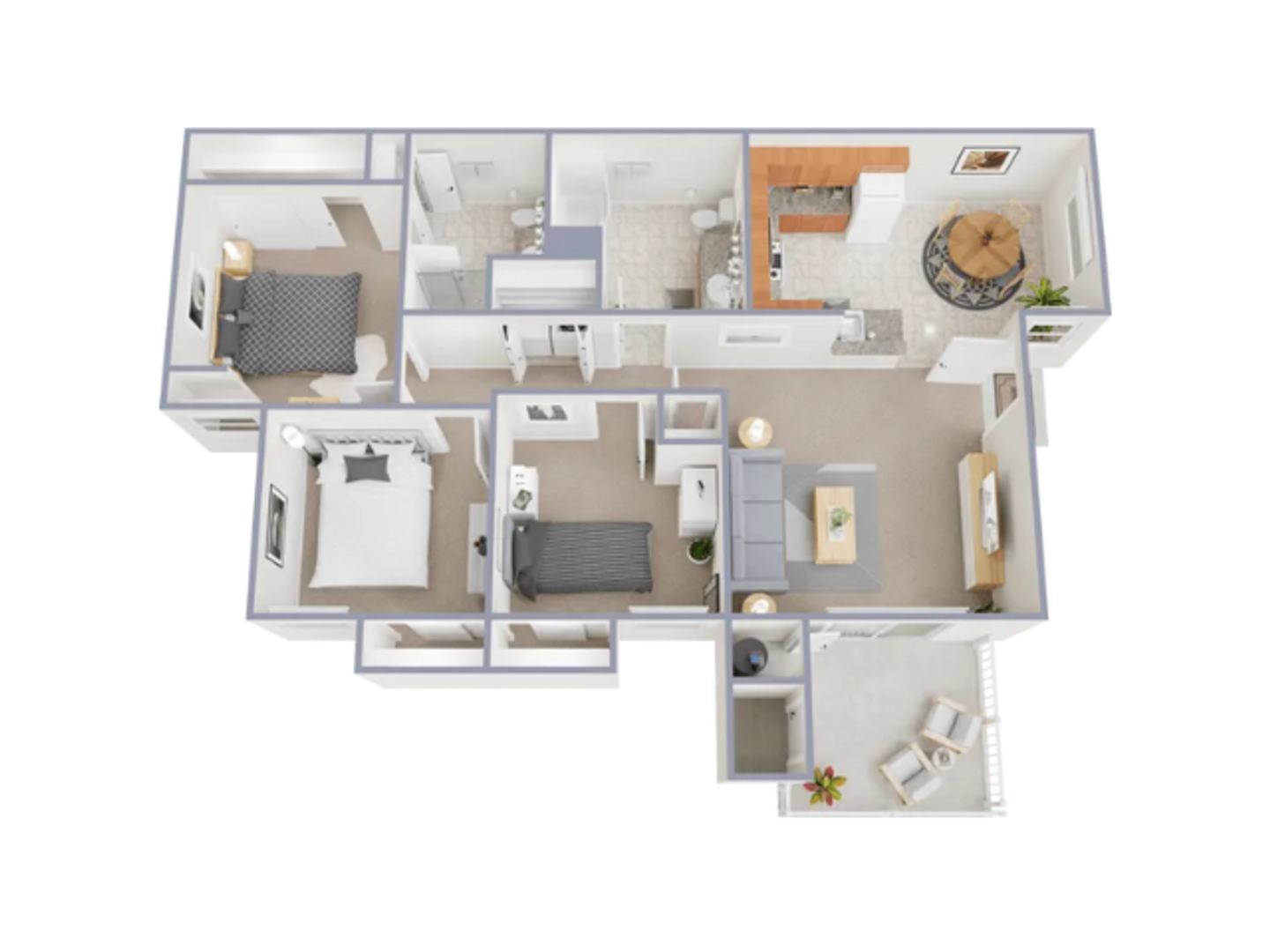 Fresno Apartment: 5430 Palo Alto Ave.