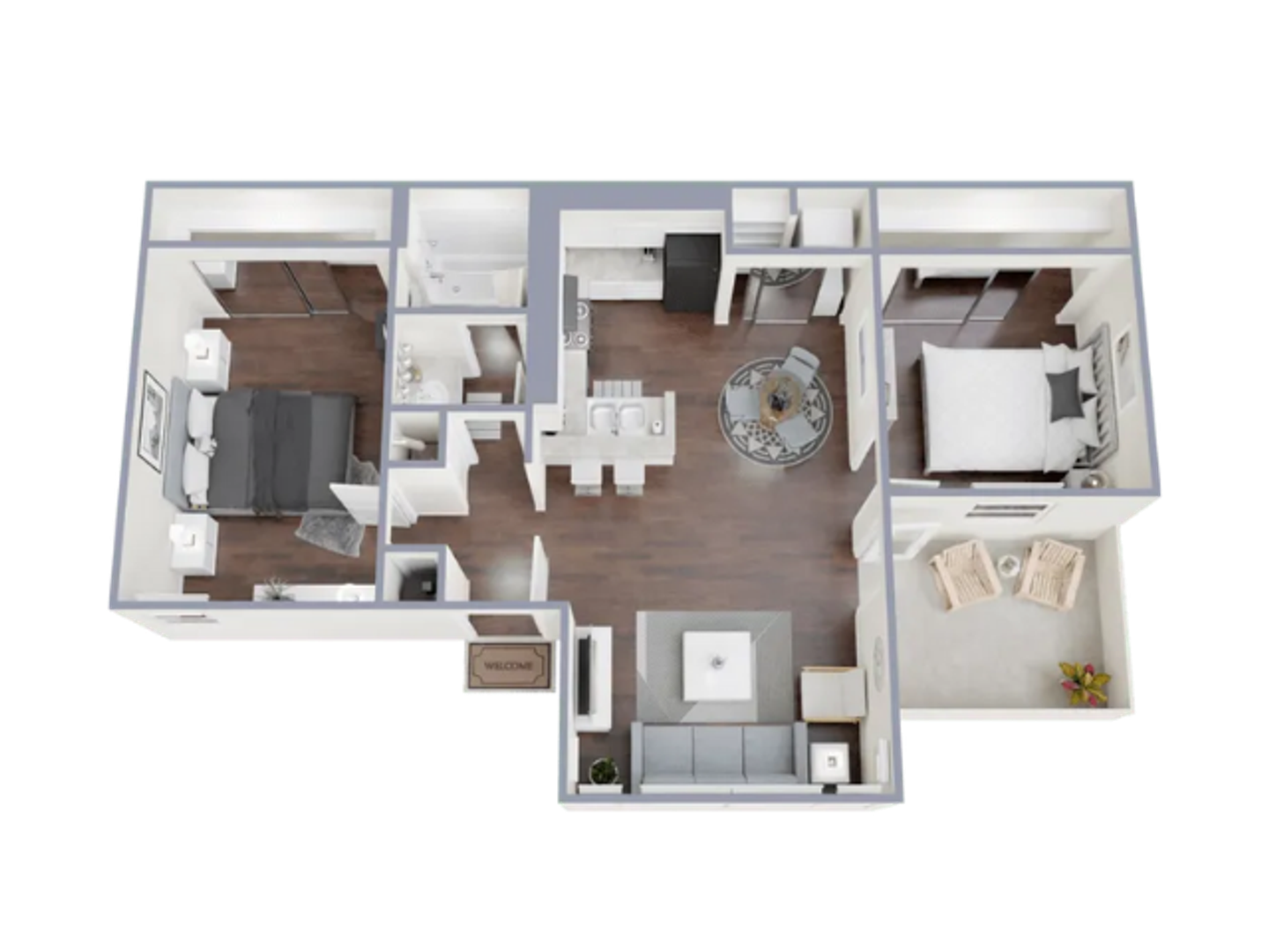 Fresno Apartment: 6655 N. Fresno St.