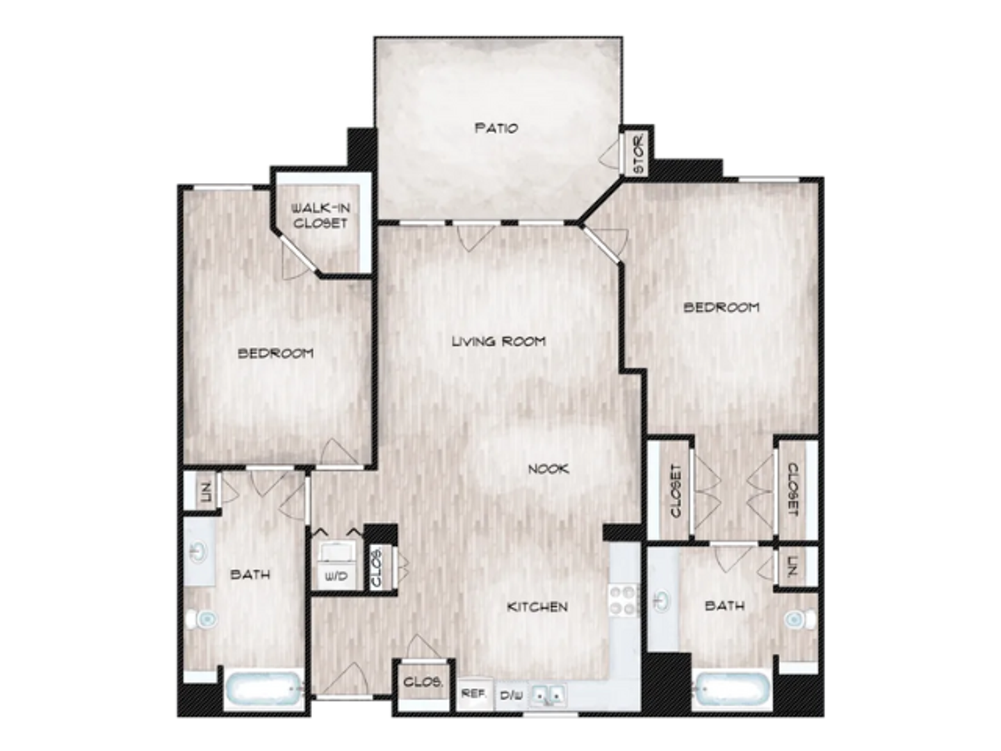 Fresno Apartment: 1161 E Shepherd Ave