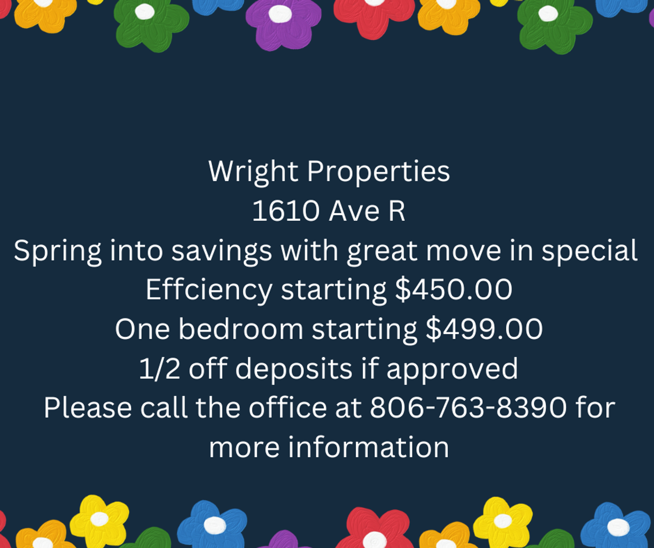 LUBBOCK Apartment: 1509 AVE S