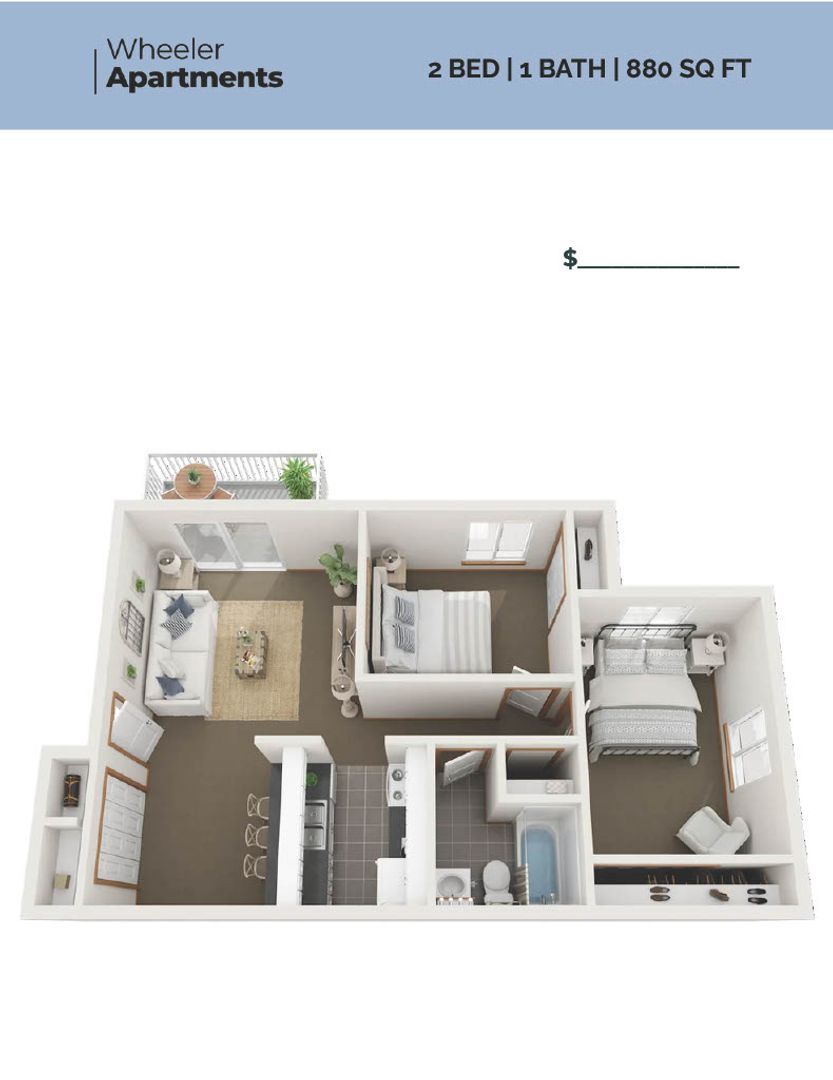 Malakoff Apartment: 200 Sunset St