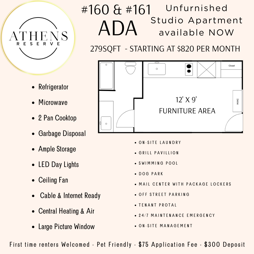 Athens Apartment: 2050 St Hwy 31 East