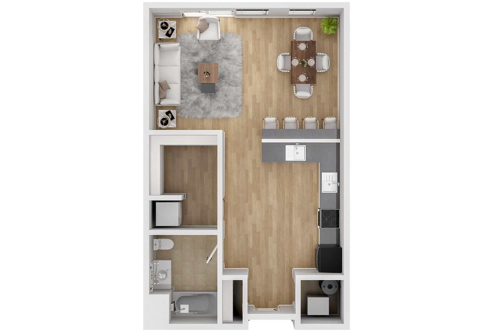 Rome Apartment: 109-169 Air City Blvd.