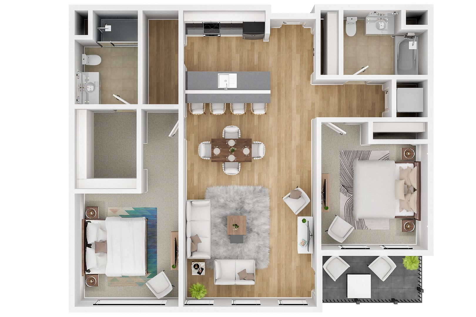 Rome Apartment: 109-169 Air City Blvd.