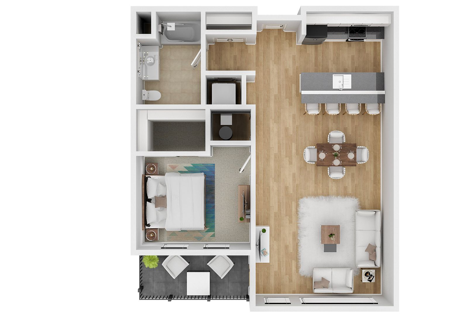 Rome Apartment: 109-169 Air City Blvd.