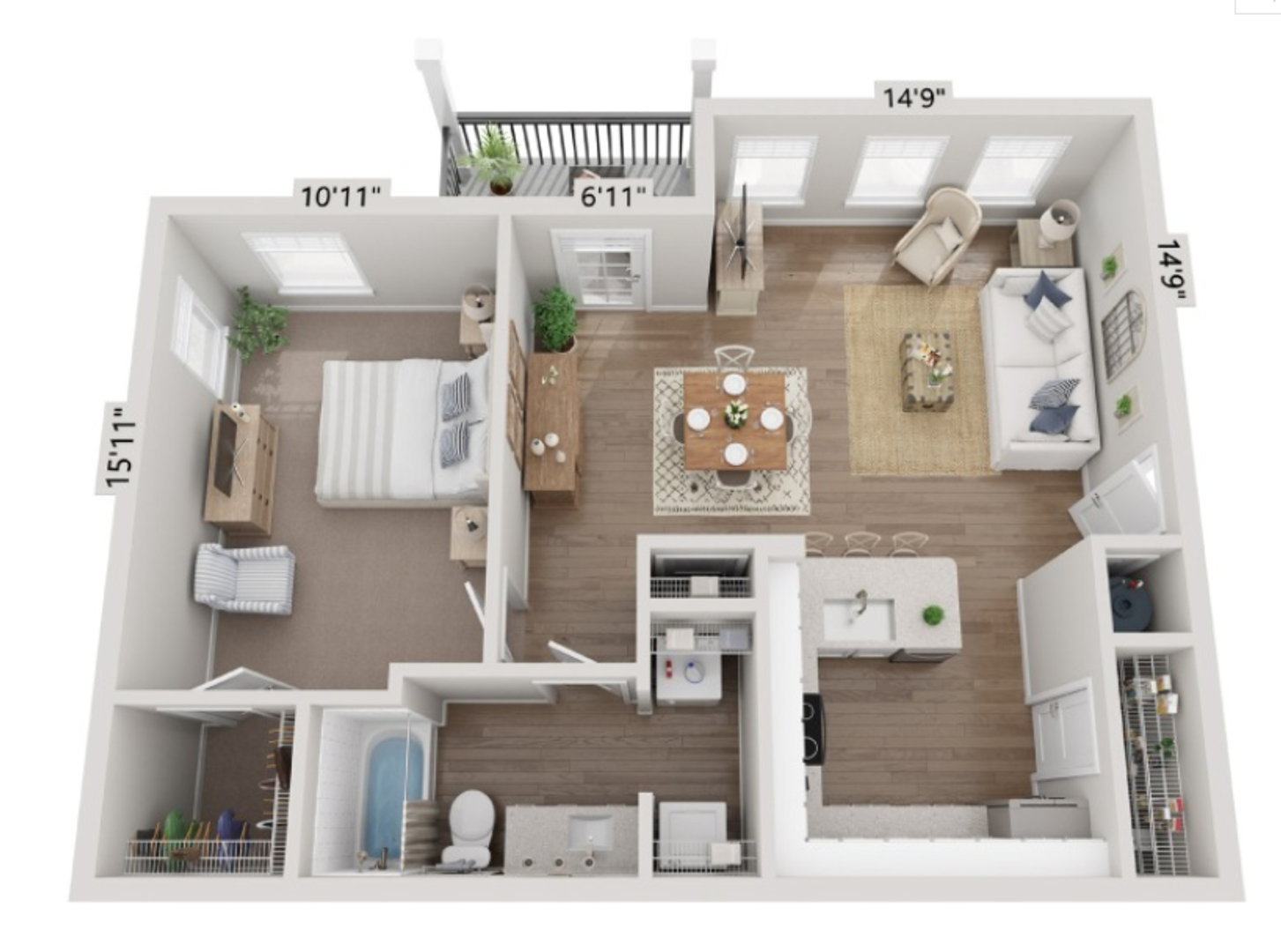 New Braunfels Apartment: 770 Barbarosa Rd