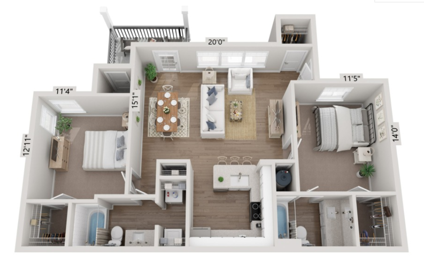 New Braunfels Apartment: 770 Barbarosa Rd
