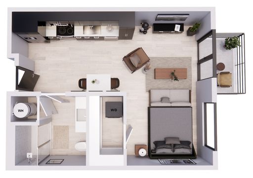 The Larkspur - Unit 224 - Studio