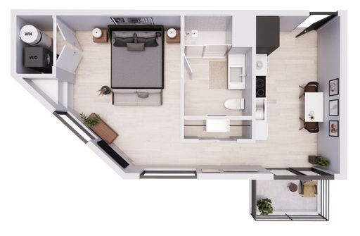 The Larkspur - Unit 127 - Studio