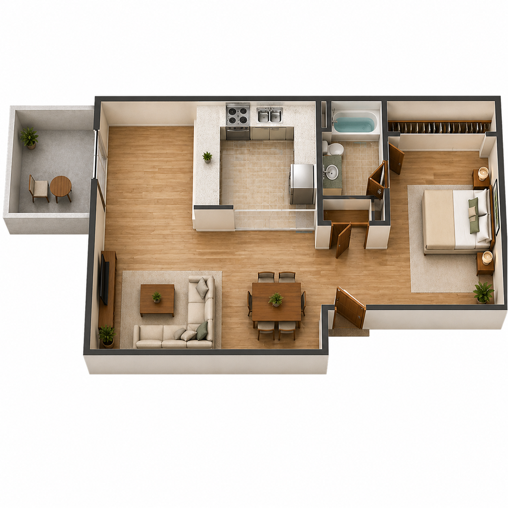 Tampa Apartment: 6909 Indian River Drive