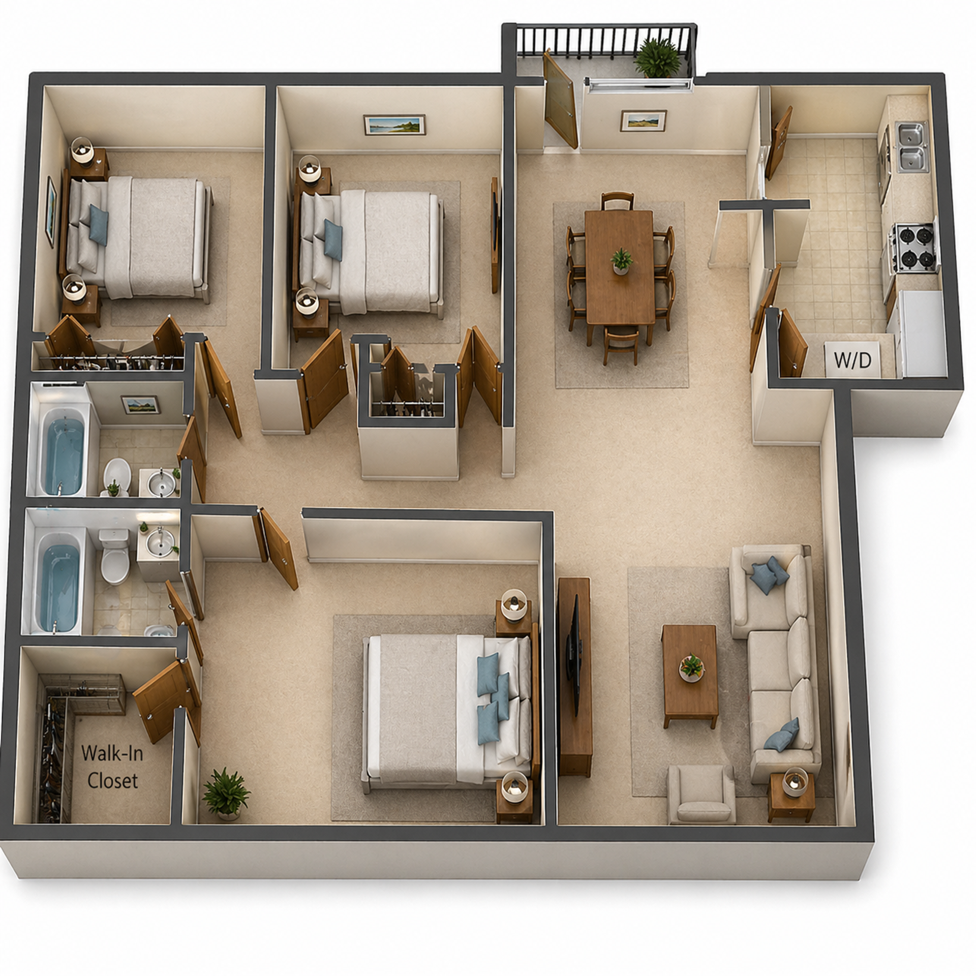 Tampa Apartment: 6909 Indian River Drive