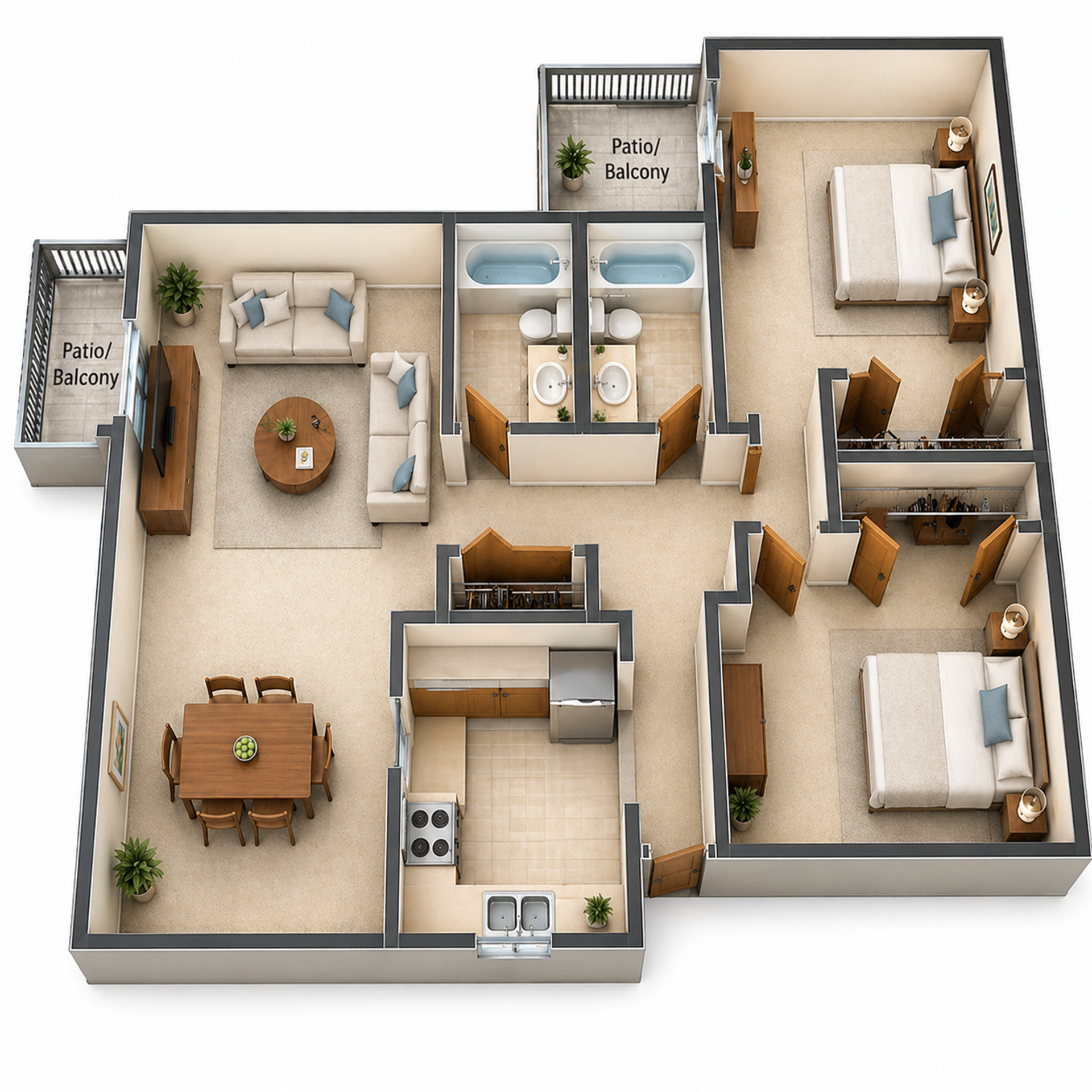 Tampa Apartment: 6909 Indian River Drive