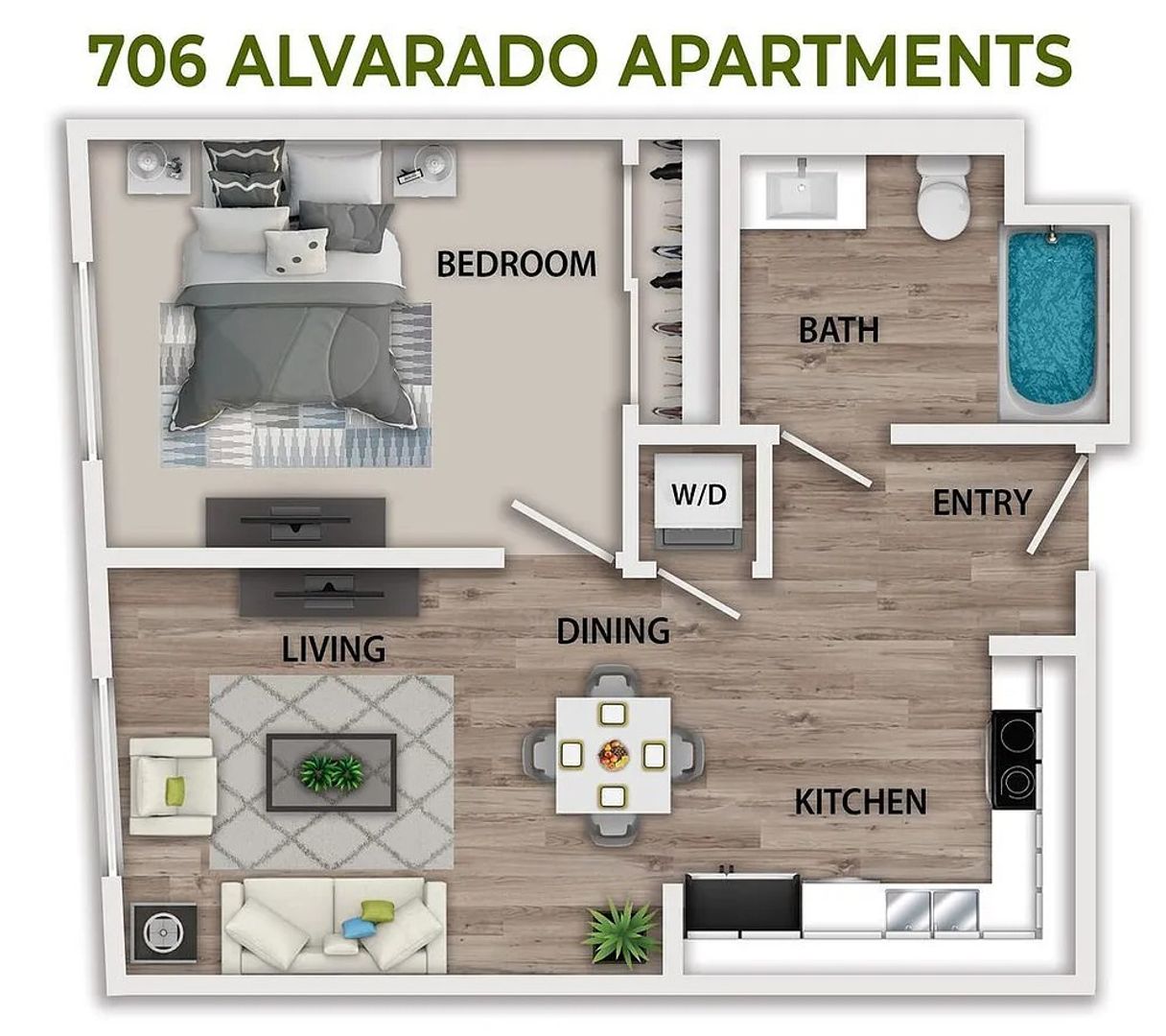 Los Angeles Apartment: 706 N Alvarado Street
