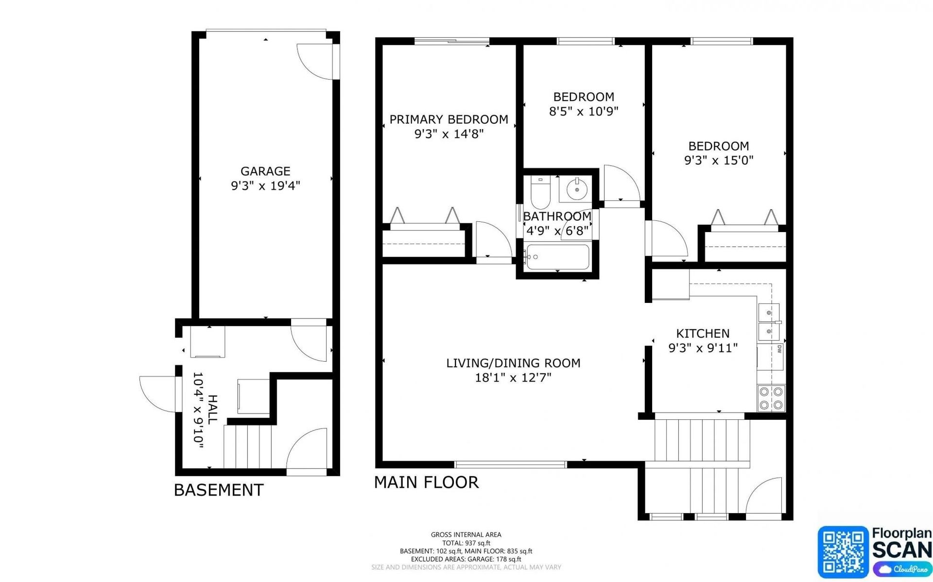 Normal Apartment: 105 N Orr Dr