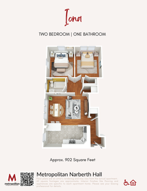 2 Bedroom Apartment – 300 N. Essex Avenue #210A, Narberth, PA 19072