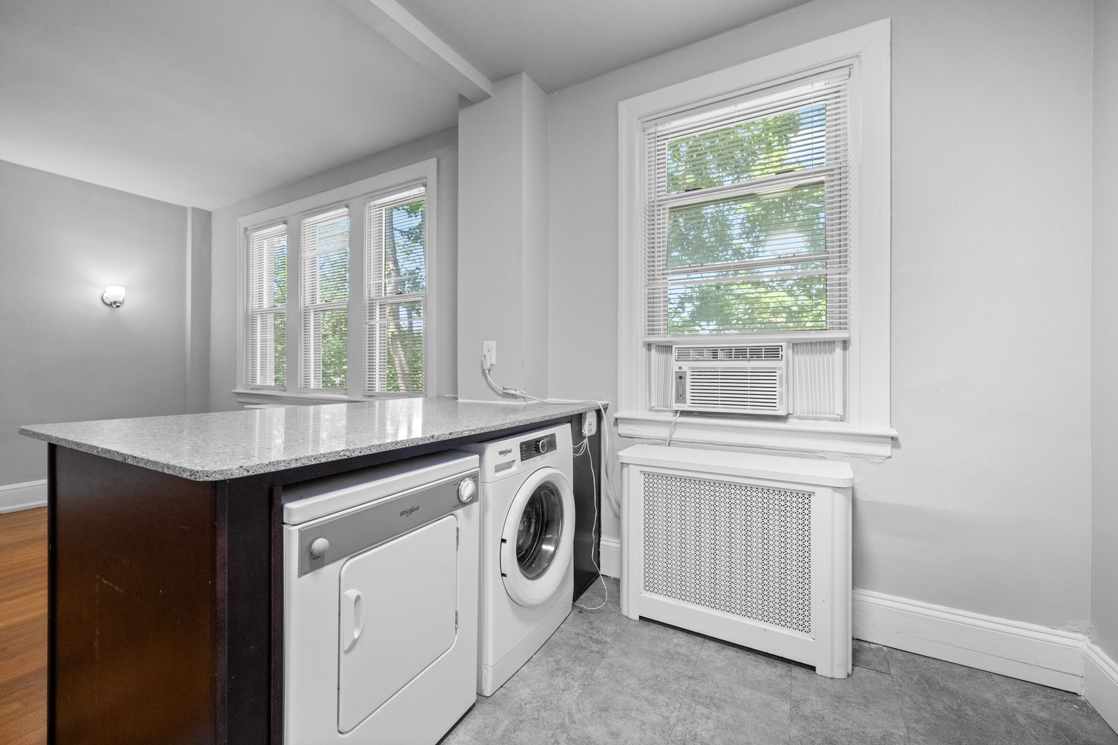 Laundry room at The Metropolitan Narberth Hall