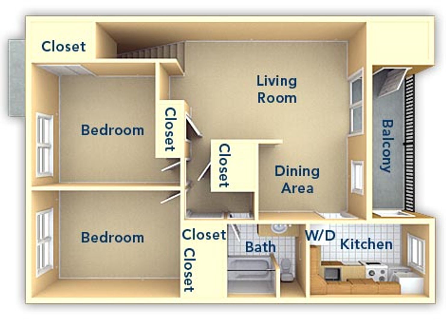 Marlton Apartment: 101 Conestoga Drive #220