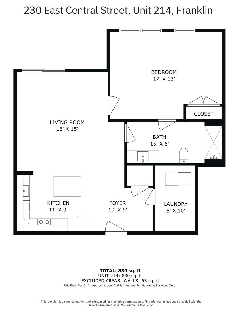 Franklin Apartment: 230 East Central Street