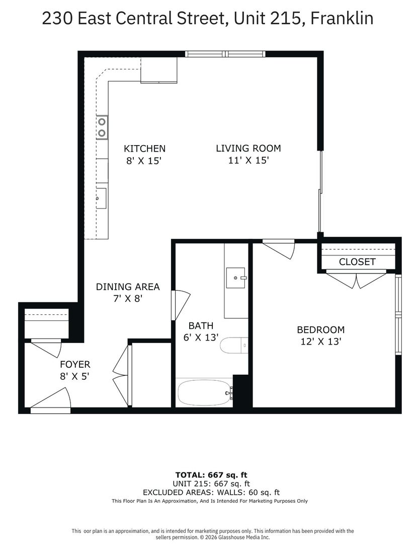 Franklin Apartment: 230 East Central Street