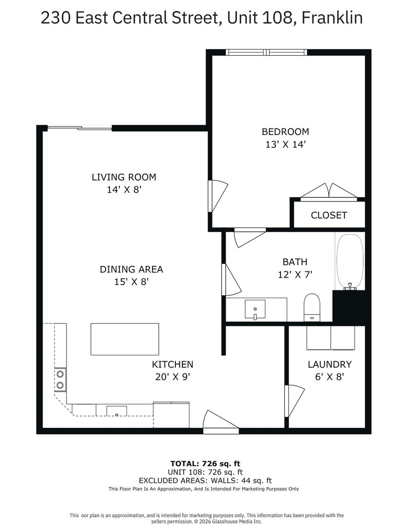 Franklin Apartment: 230 East Central Street